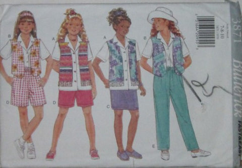 GIRLS TOP SKIRT SHORT AND PANTS