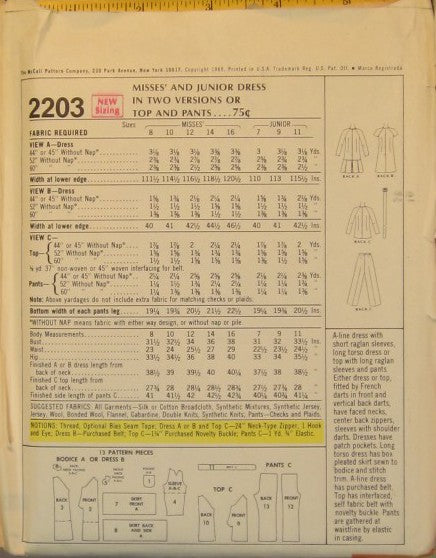MISSES  AND JUNIOR DRESS