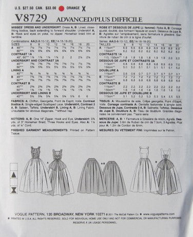 MISSES DRESS AND UNDERSKIRT
