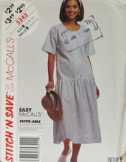 MISSES' DRESS