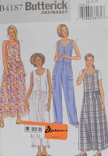 MISSES'/MISSES' PETITE DRESS AND JUMPSUIT