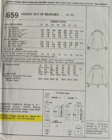 MISSES BLOUSE