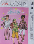 GIRLS AND GIRLS PLUS TOPS GAUCHO PANTS AND HEAD SCARF