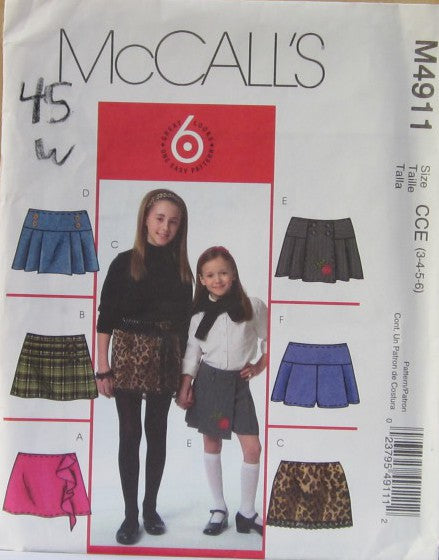 CHILDRENS AND GIRLS SKIRTS AND SKORTS