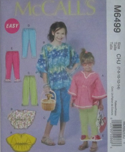 CHILDRENS /GIRLS TOPS PANTS AND LEGGINGS