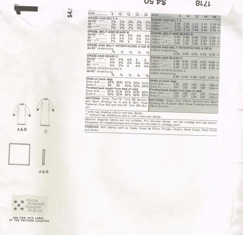 MISSES DRESS CUT