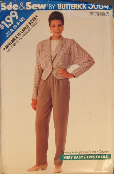 MISSES' JACKET & PANTS