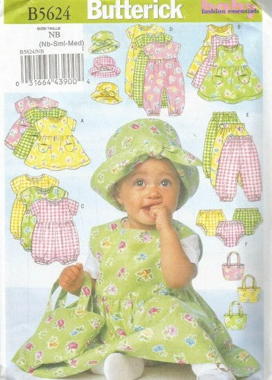 INFANTS' DRESS, JUMPER, ROMPER, JUMPSUIT, PANTIES, PANTS, HAT