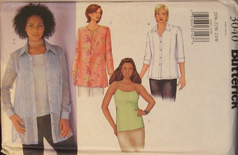 WOMENS/WOMENS PETITE BLOUSE TUMIC AND CAMISO