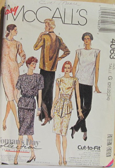 MISSES DRESS TOP SKIRT PANTS AND PEPLUM CUMMERBUND