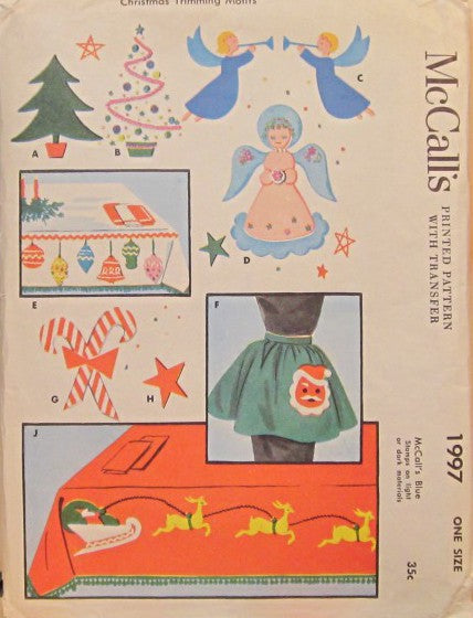 CHRISTMAS TRIMMING MOTIFS
