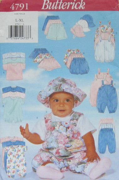 INFANTS T-SHIRT ROMPER JUMPSUIT SKIRT SHORTS PANTS AND HAT