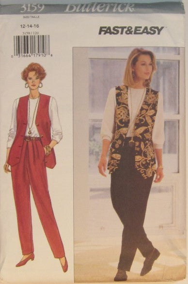 VEST, TOP & PANTS