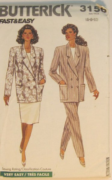 MISSES/ MISSES PETITE JACKET , SKIRT AND PANTS