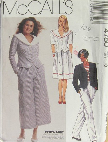 MISSES JACKET SKIRT AND PANTS