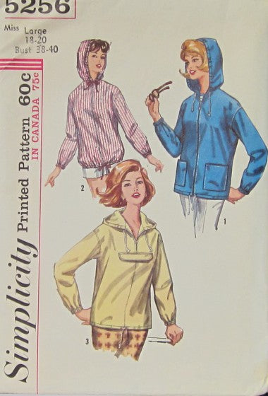 MISSES' HOODED JACKET OR PARKA