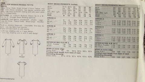 MISSES/MISSES PETITE DRESS