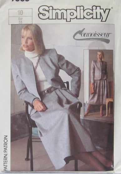 MISSES' LINED SUIT IN TWO LENGTHS