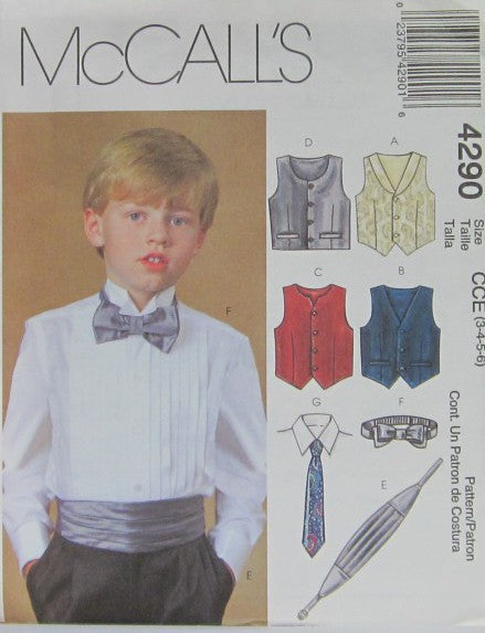 CHILDRENS BOYS LINED VESTS CUMMERBUND BOW TIE AND NECK TIE
