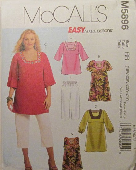 WOMENS TOP DRESSES AND CAPRI PANTS