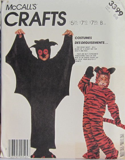 BAT AND CAT COSTUMES