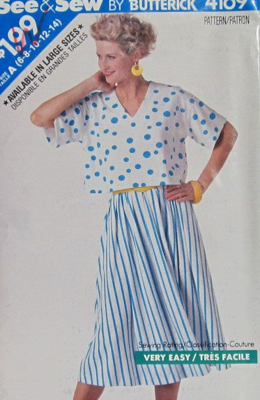 MISSES/MISSES PETITE TOP & SKIRT