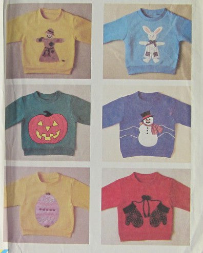 KIDS SWEATSHIRT AND APPLIQUES