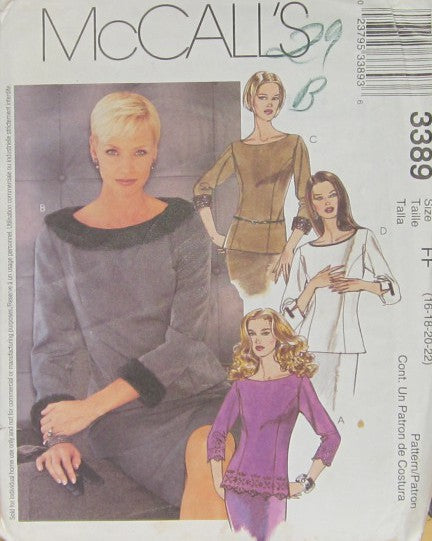 MISSES'/MISS PETITE TWO-PIECE DRESS