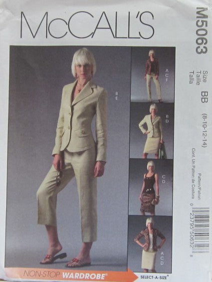 MISSES/MISSES PETITE LINED JACKET TOP SKIRT AND PANTS