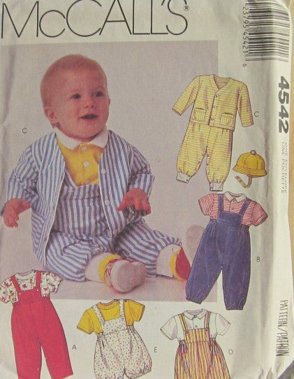 INFANTS JACKET OVERALLS ROMPER TOPS AND HAT