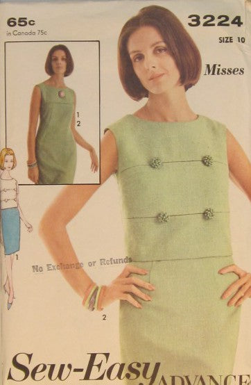 MISSES DRESS AND JACKET