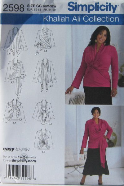 WOMENS TOP CARDI-WRAP