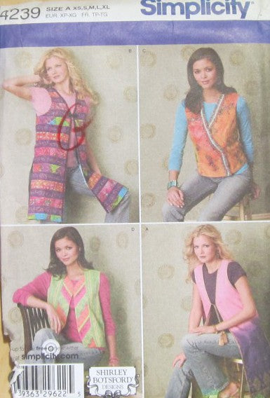 MISSES VESTS