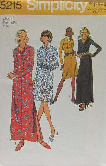 MISSES' DRESS IN TWO LENGTHS