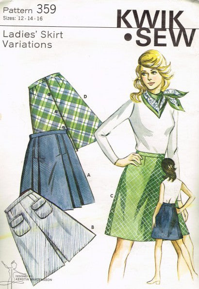 LADIES' SKIRT VARIATIONS