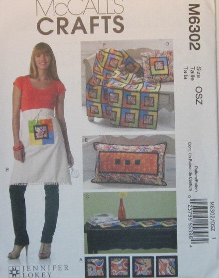 COASTERS APRON RUNNER PILLOWS AND LAP QUILT