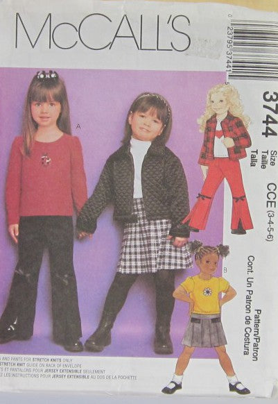 CHILDRENS AND GIRLS JACKET TOPS PANTS AND SKIRT