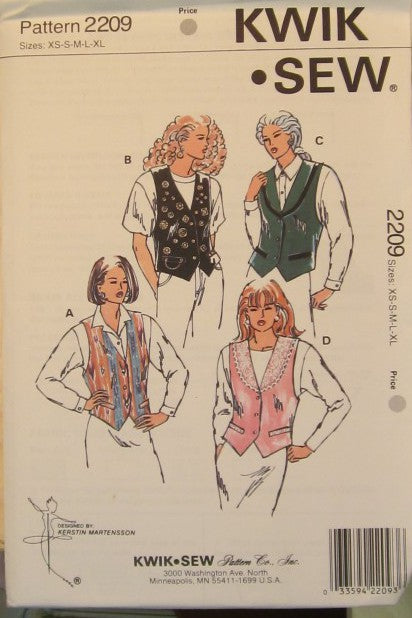 MISSES VESTS