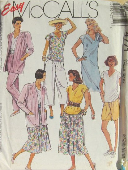 MISSES JACKET DRESS TOP SKIRT PANTS OR SHORTS