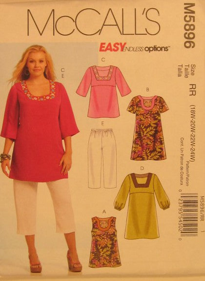 WOMENS TOPS DRESSES AND CAPRI PANTS