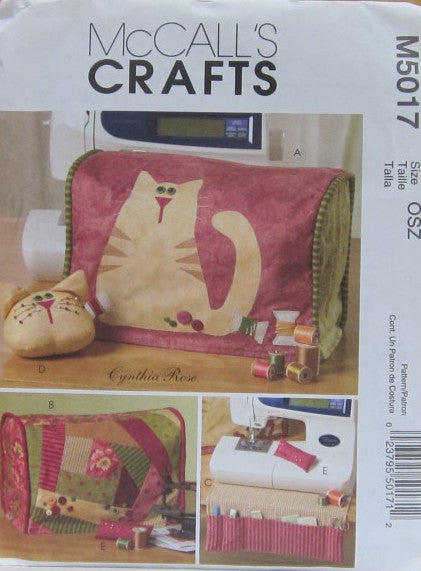 SEWING MACHINE COVER AND ACCESSORIES