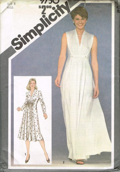 MISSES' DRESS IN TWO LENGTHS
