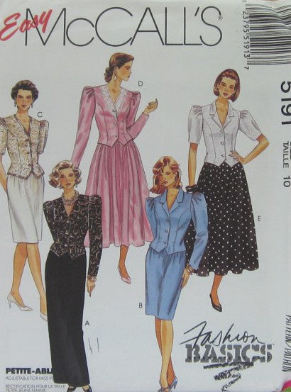 MISSES TWO-PIECE DRESSES IN THREE LENGTHS