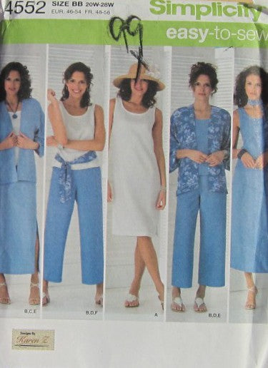 MISSES/WOMENS SKIRT PANTS DRESS OR TOP KIMPNO SCARF OR