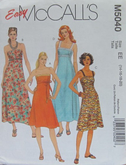 MISSES DRESSES IN TWO LENGTHS