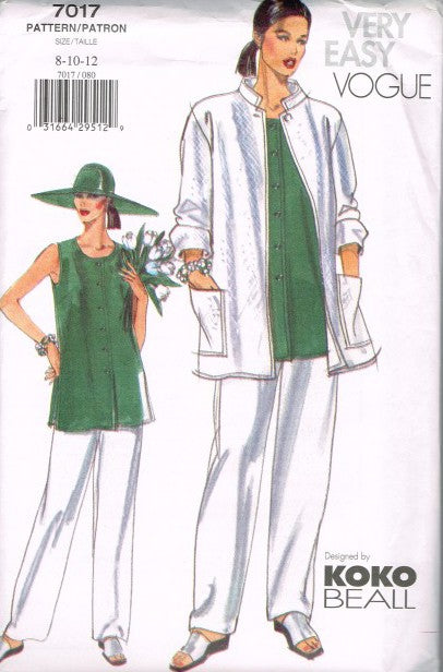 MISSES'/MISSES' PETITE JACKET, TUNIC AND PANTS