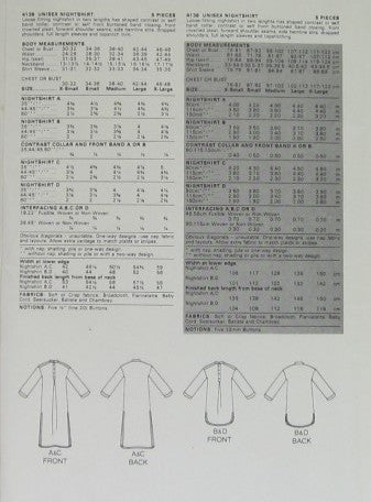 UNISEX NIGHTSHIRT
