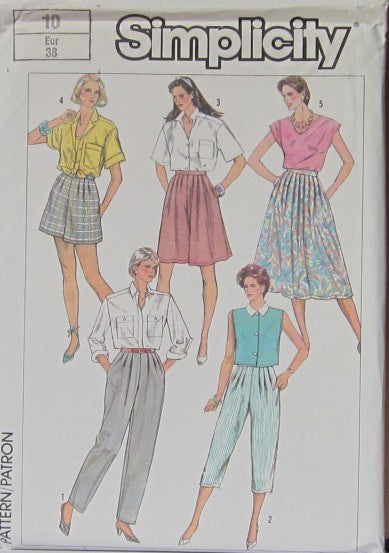 PANTS AND CULOTTES IN TWO LENGTHS AND SKIRT