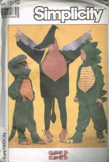 BOYS AND GIRLS DINOSAUR COSTUMES
