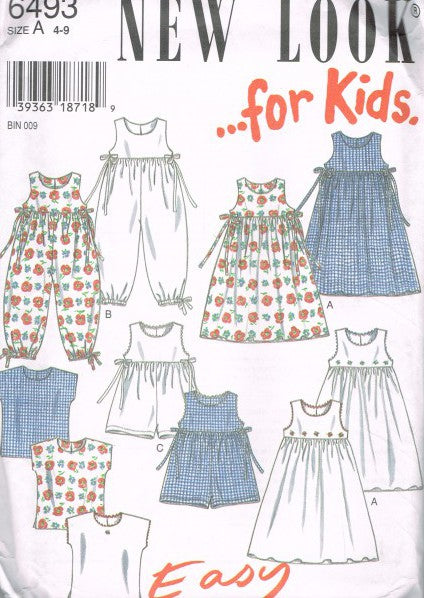 SIX SIZES IN ONE DRESS, ROMPER AND TOP easy